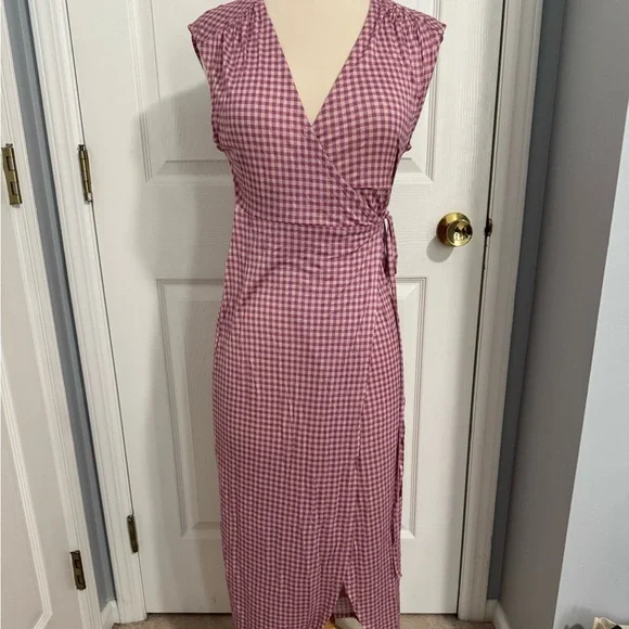 knee length dresses for ladies Blush Pink Dress - Halter Dress - Midi Dress main image 0
